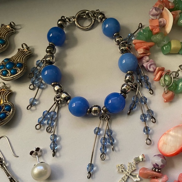 Sterling Silver 925 Scrap Jewelry Lot - Picture 5 of 12